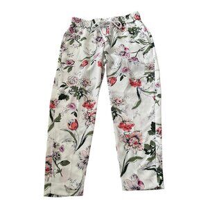 Ann Taylor floral buisness casual pants size 6 petite